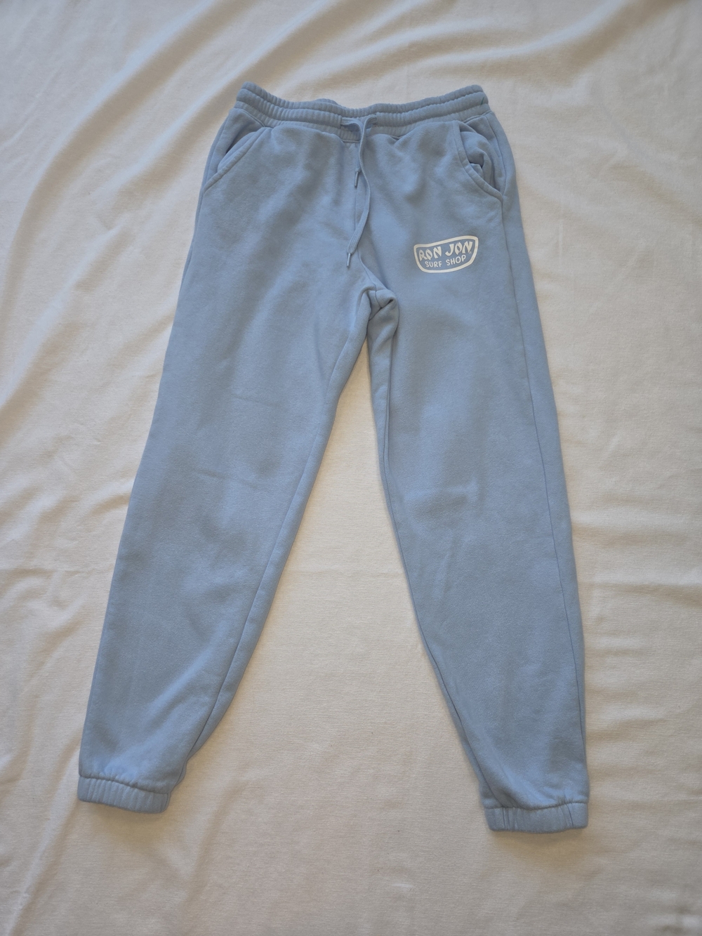 Ron Jon Soft Blue Kids Jogger Sweatpants